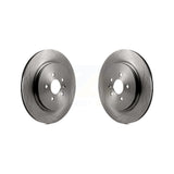 Rear Disc Brake Rotors Pair For Ford Explorer Taurus Flex Police Interceptor Utility Lincoln Sedan MKS MKT Special Service K8-100670