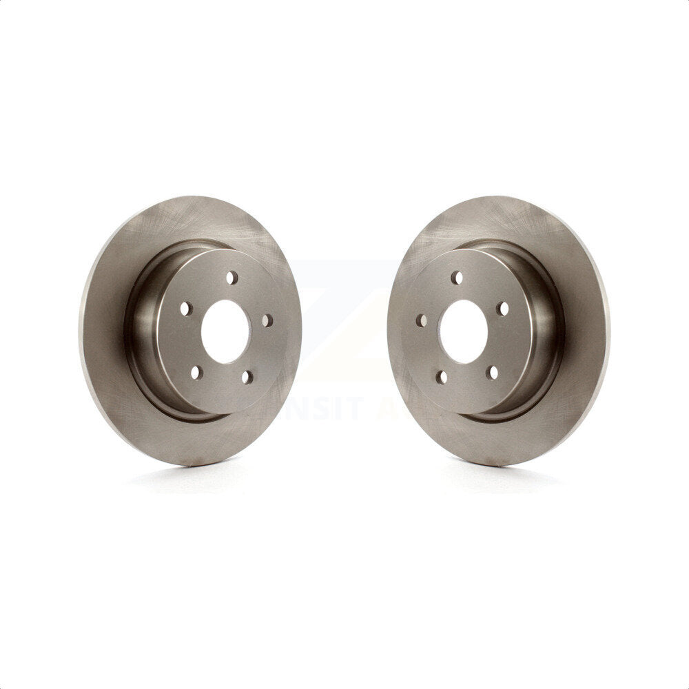 Rear Disc Brake Rotors Pair For Ford Escape Transit Connect C-Max K8-100671