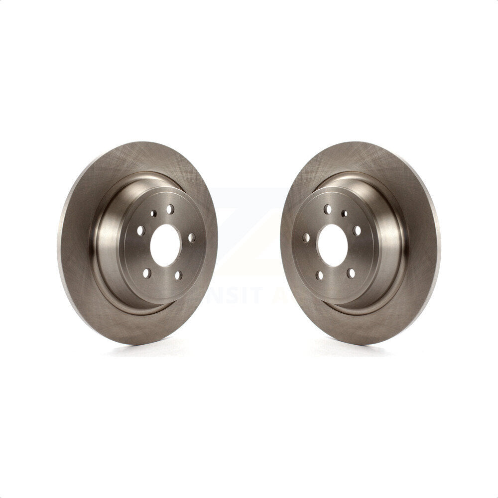 Rear Disc Brake Rotors Pair For Ford Fusion Escape Lincoln MKC MKZ MKX Continental K8-100673