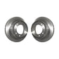 Rear Disc Brake Rotors Pair For Ford F-250 Super Duty F-350 K8-100674