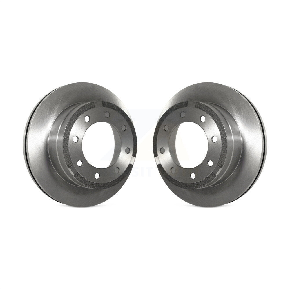 Rear Disc Brake Rotors Pair For Ford F-250 Super Duty F-350 K8-100674