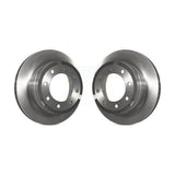 Rear Disc Brake Rotors Pair For Ford F-250 Super Duty F-350 K8-100674