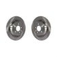 Rear Disc Brake Rotors Pair For Ford Mustang K8-100676