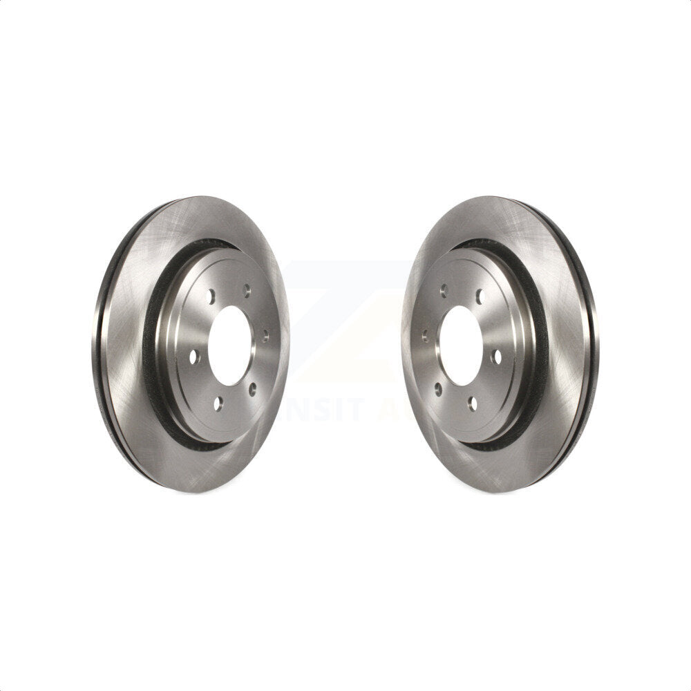 Rear Disc Brake Rotors Pair For 2015-2017 Ford F-150 With Electric Parking K8-100678