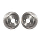 Rear Disc Brake Rotors Pair For Dodge Grand Caravan Chrysler Town & Country Plymouth Voyager K8-100684