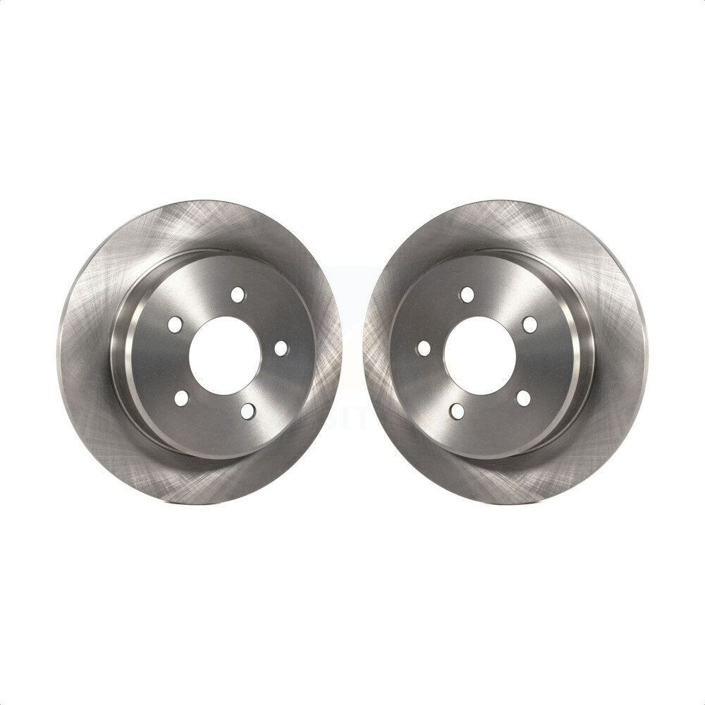 Rear Disc Brake Rotors Pair For Dodge Grand Caravan Chrysler Town & Country Plymouth Voyager K8-100684