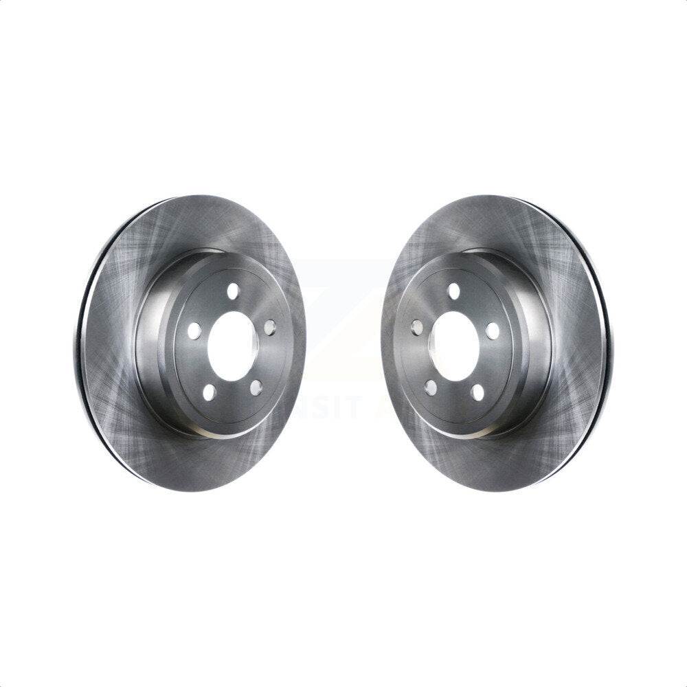 Rear Disc Brake Rotors Pair For Dodge Charger Chrysler 300 Challenger Magnum K8-100696
