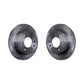 Rear Disc Brake Rotors Pair For Sprinter 2500 Mercedes-Benz Freightliner Dodge 3500 K8-100706