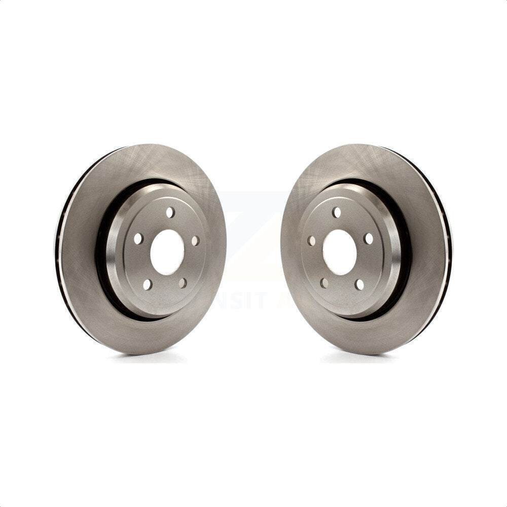 Rear Disc Brake Rotors Pair For Jeep Grand Cherokee Dodge Durango K8-100711