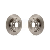 Rear Disc Brake Rotors Pair For 2014-2020 Fiat 500L K8-100718