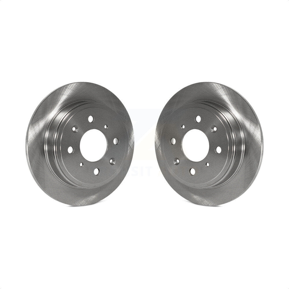 Rear Disc Brake Rotors Pair For Honda Civic Acura Integra del Sol CRX Accord Prelude EL K8-100720