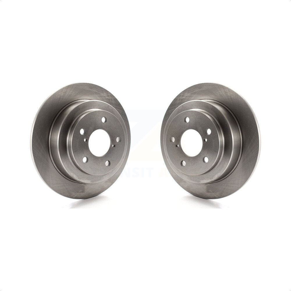 Rear Disc Brake Rotors Pair For Subaru Forester Impreza Legacy Saab 9-2X K8-100721