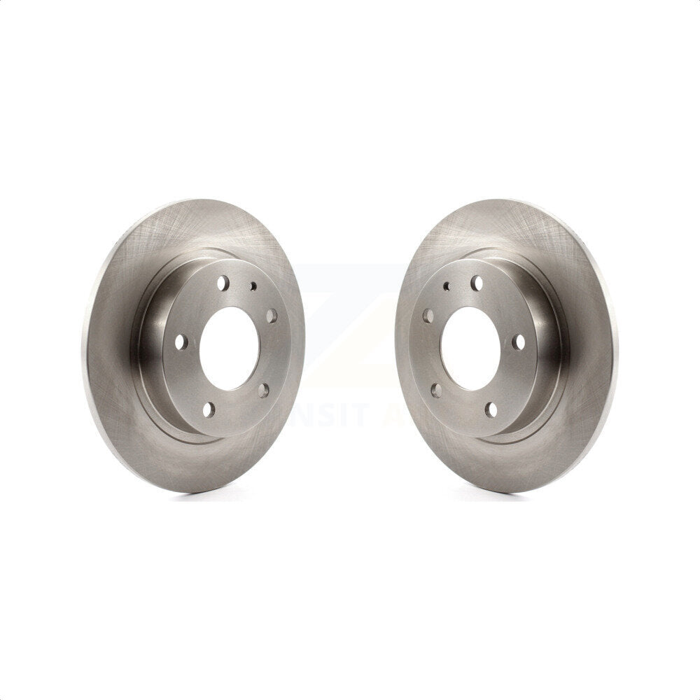 Rear Disc Brake Rotors Pair For Mazda Protege Protege5 626 Ford Probe MX-6 K8-100725