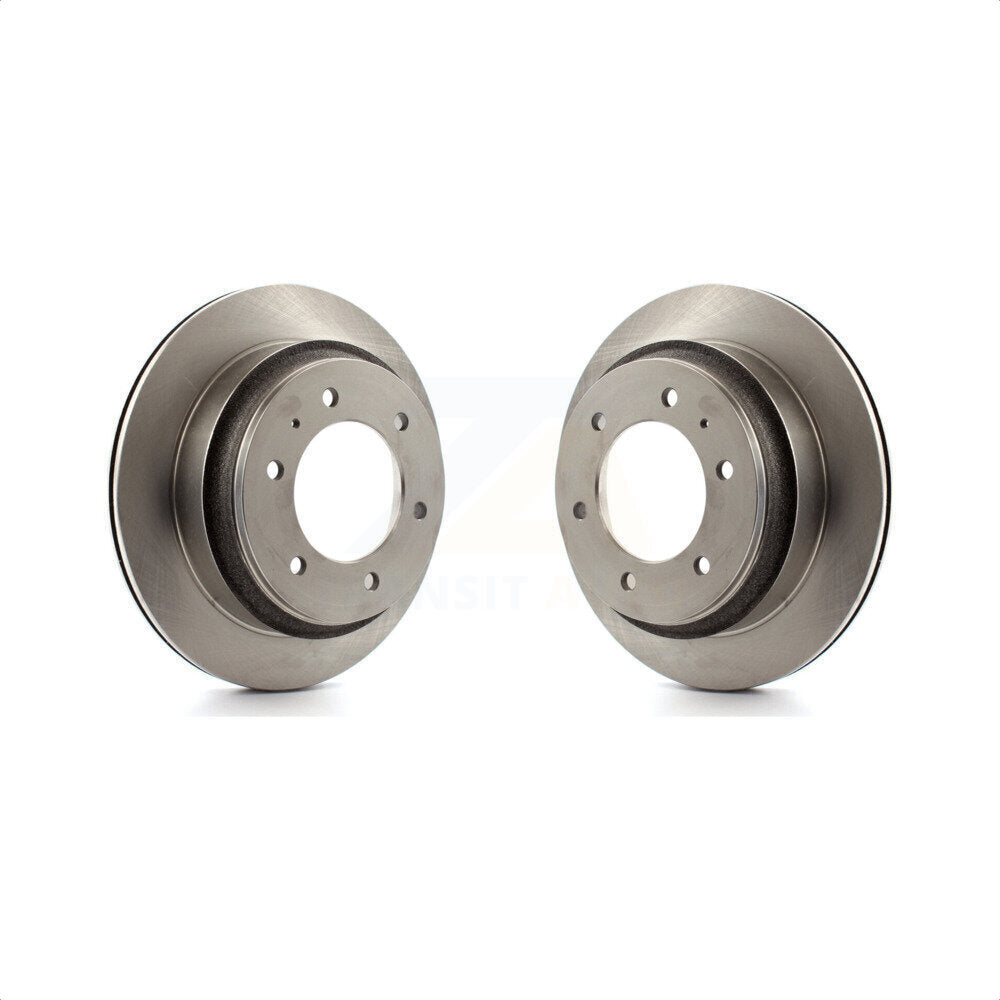 Rear Disc Brake Rotors Pair For Isuzu Rodeo Trooper Honda Passport Axiom Amigo Sport VehiCROSS Acura SLX K8-100726