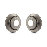 Rear Disc Brake Rotors Pair For Isuzu Rodeo Trooper Honda Passport Axiom Amigo Sport VehiCROSS Acura SLX K8-100726