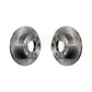 Rear Disc Brake Rotors Pair For Volkswagen Passat Audi A6 Quattro 100 S6 K8-100731