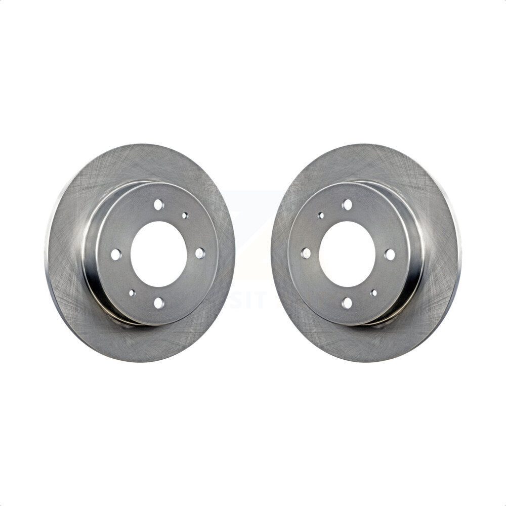 Rear Disc Brake Rotors Pair For Hyundai Elantra Tiburon K8-100738