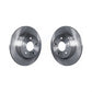 Rear Disc Brake Rotors Pair For Mercedes-Benz C230 C240 Chrysler Crossfire SLK230 C280 SLK320 SLK280 SLK300 K8-100747
