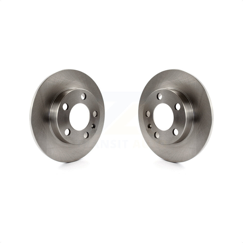 Rear Disc Brake Rotors Pair For Volkswagen Jetta Beetle Golf Audi TT City K8-100748