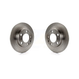 Rear Disc Brake Rotors Pair For Volkswagen Jetta Beetle Golf Audi TT City K8-100748