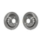 Rear Disc Brake Rotors Pair For BMW 528i 530i 525i 540i K8-100750