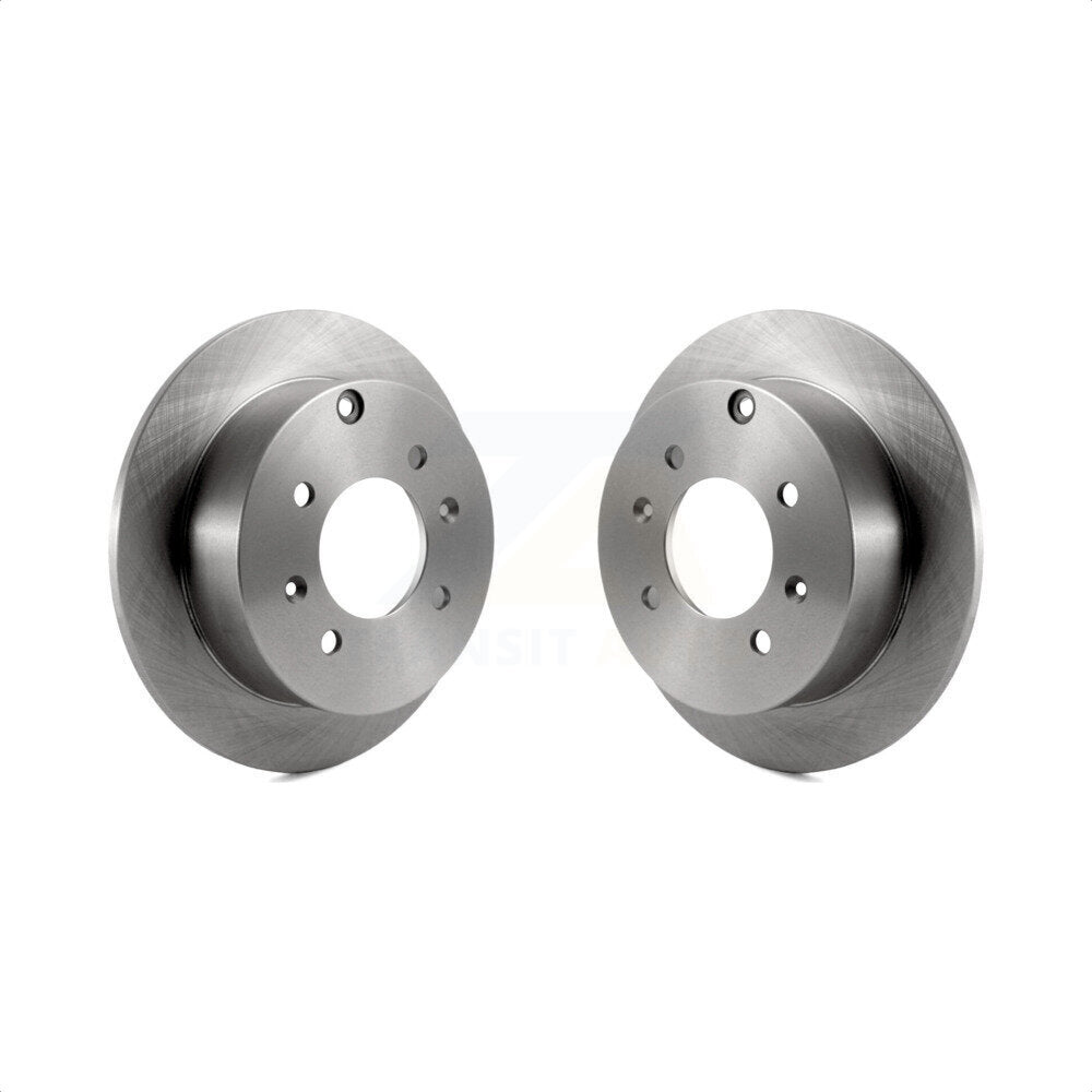 Rear Disc Brake Rotors Pair For Hyundai Sonata Kia Optima Magentis K8-100767