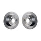 Rear Disc Brake Rotors Pair For 2002-2004 Honda CR-V K8-100770