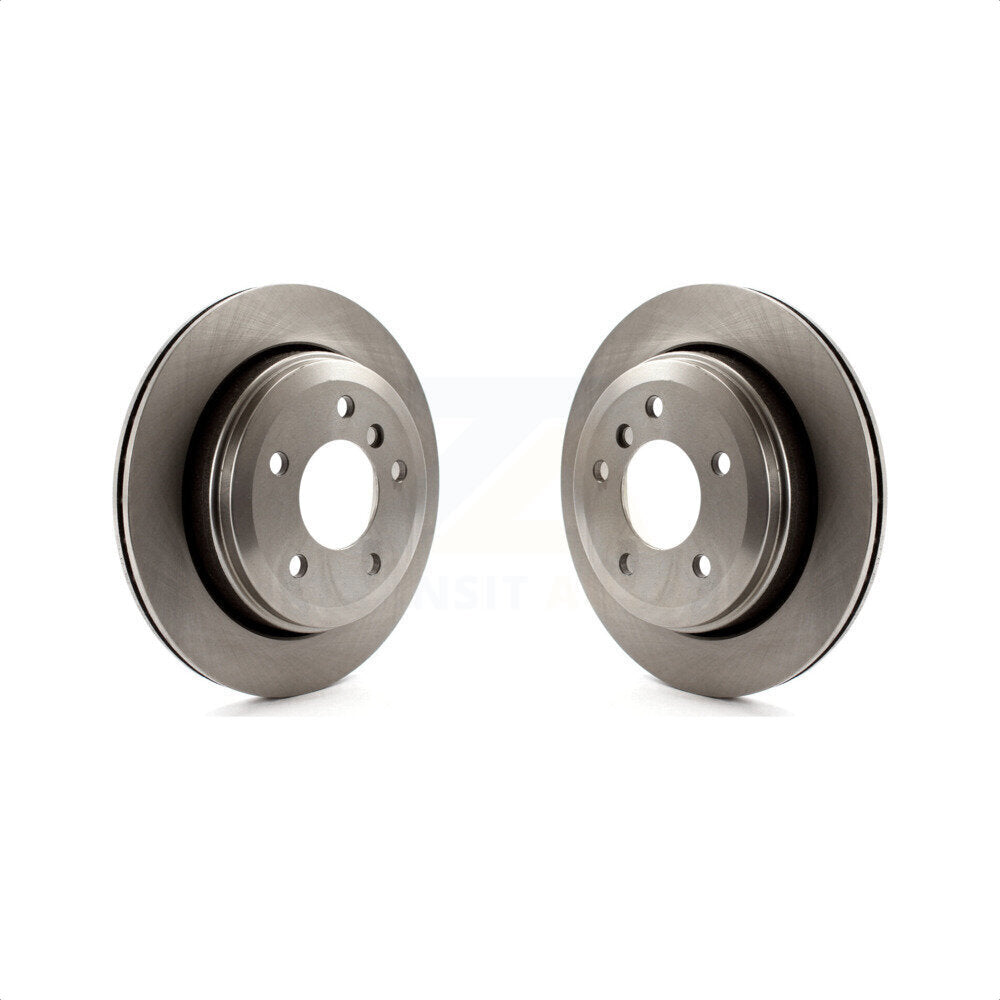 Rear Disc Brake Rotors Pair For 2001-2005 BMW 325xi K8-100777