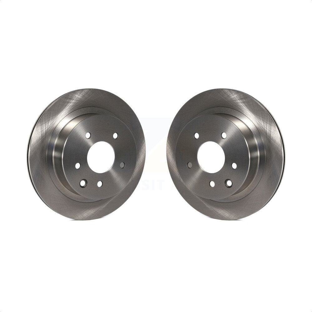 Rear Disc Brake Rotors Pair For Nissan Rogue Sport INFINITI G35 Select LEAF Juke 350Z Q45 M45 Qashqai X-Trail K8-100779