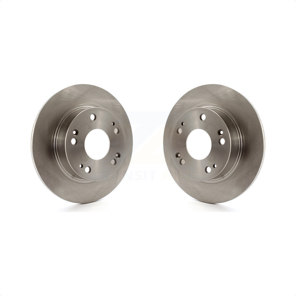 Rear Disc Brake Rotors Pair For Honda Accord Acura TSX K8-100785