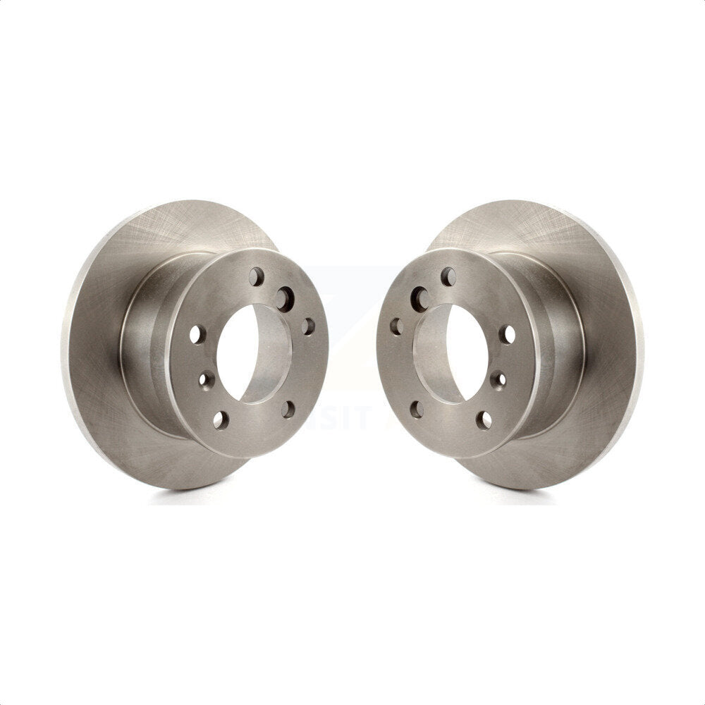 Rear Disc Brake Rotors Pair For Sprinter 2500 Freightliner Dodge Mercedes-Benz G550 3500 G500 G55 AMG K8-100789
