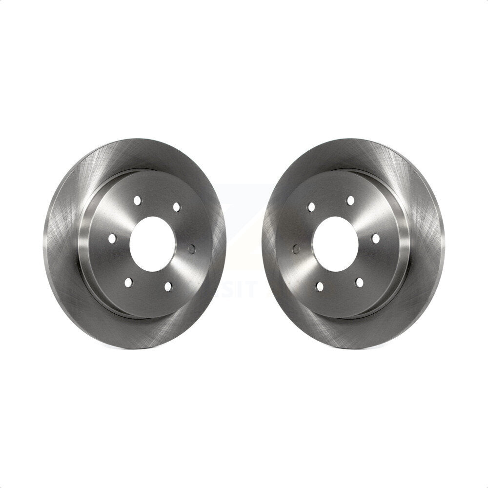 Rear Disc Brake Rotors Pair For Nissan Titan Armada INFINITI QX56 Pathfinder TITAN K8-100794