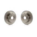 Rear Disc Brake Rotors Pair For Nissan 350Z Infiniti G35 INFINITI With Brembo Brakes K8-100801