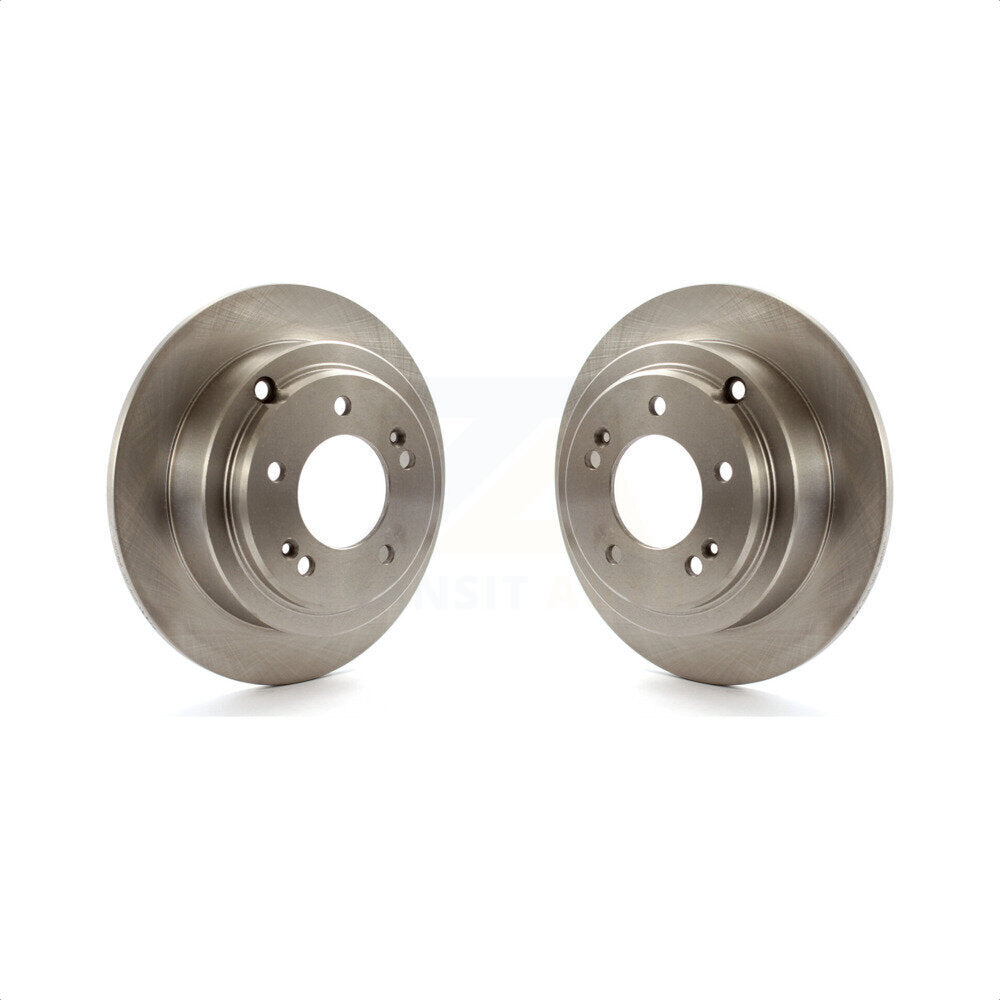 Rear Disc Brake Rotors Pair For 2004-2006 Kia Amanti K8-100810
