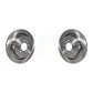 Rear Disc Brake Rotors Pair For Land Rover Range Sport LR4 LR3 K8-100817
