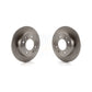 Rear Disc Brake Rotors Pair For Kia Spectra Spectra5 K8-100825