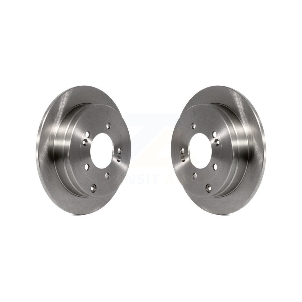 Rear Disc Brake Rotors Pair For Hyundai Azera Kia Amanti K8-100830