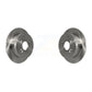 Rear Disc Brake Rotors Pair For 2006-2010 Hyundai Accent Kia Rio Rio5 K8-100831