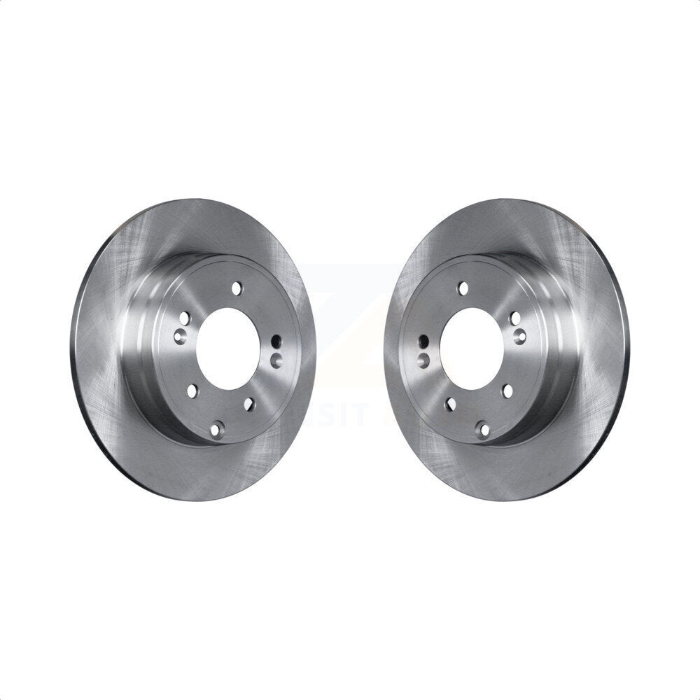 Rear Disc Brake Rotors Pair For Hyundai Sonata Kia Optima Tucson Azera Cadenza K8-100832