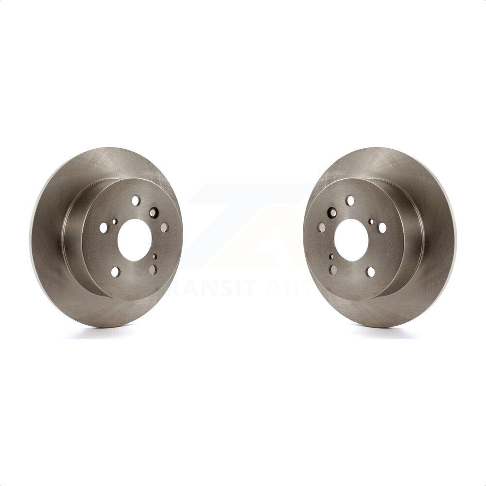 Rear Disc Brake Rotors Pair For Toyota Camry Lexus ES350 Avalon K8-100840