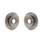 Rear Disc Brake Rotors Pair For Audi A4 Quattro K8-100841