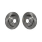 Rear Disc Brake Rotors Pair For BMW 335i X1 xDrive 330i 335xi 335d 330xi 335is K8-100846