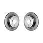 Rear Disc Brake Rotors Pair For Land Rover Range K8-100856