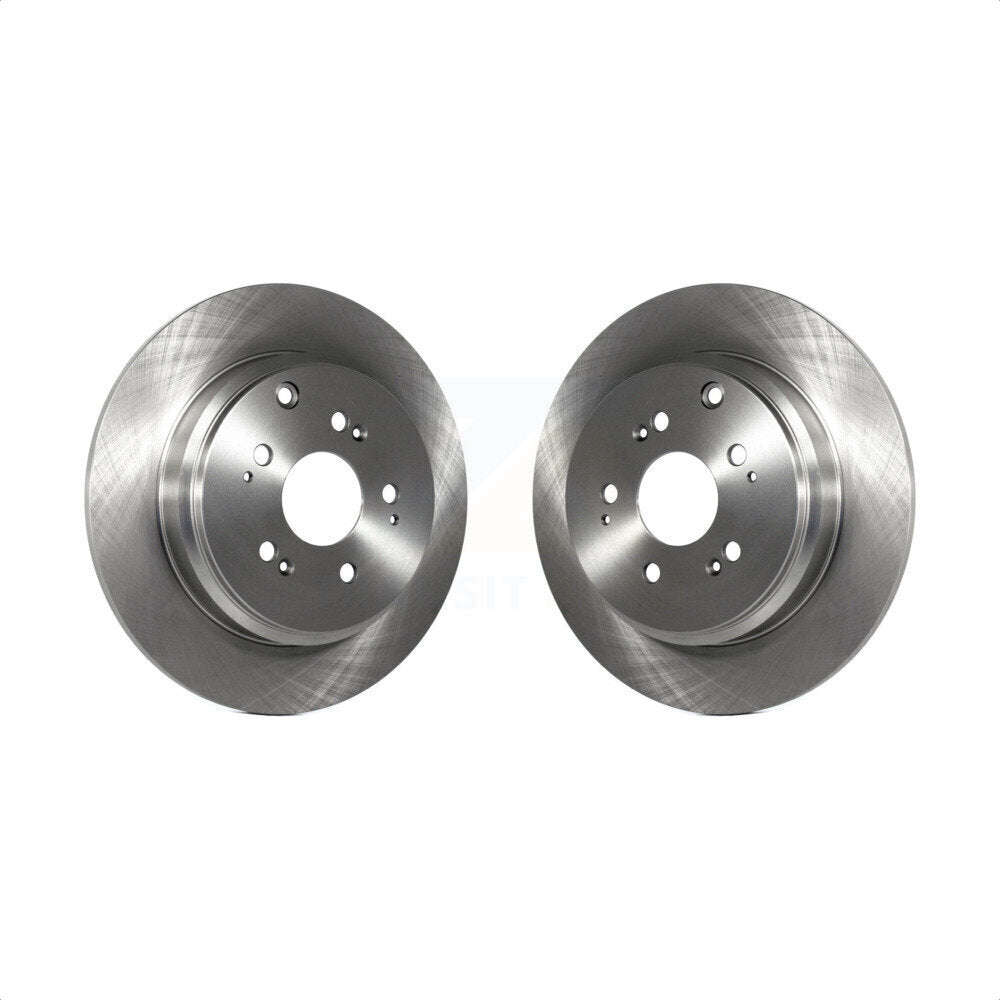 Rear Disc Brake Rotors Pair For Honda Odyssey Pilot Acura MDX ZDX K8-100860