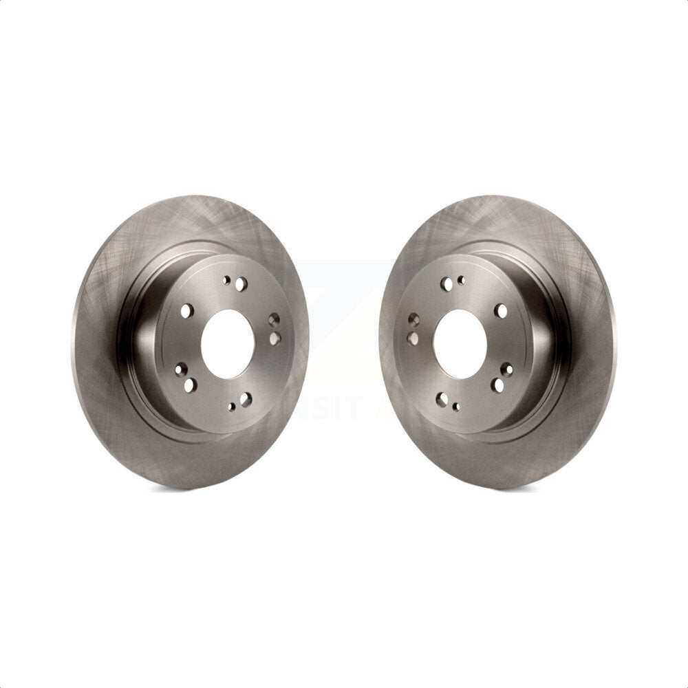 Rear Disc Brake Rotors Pair For Honda Accord HR-V Acura TSX ILX K8-100862