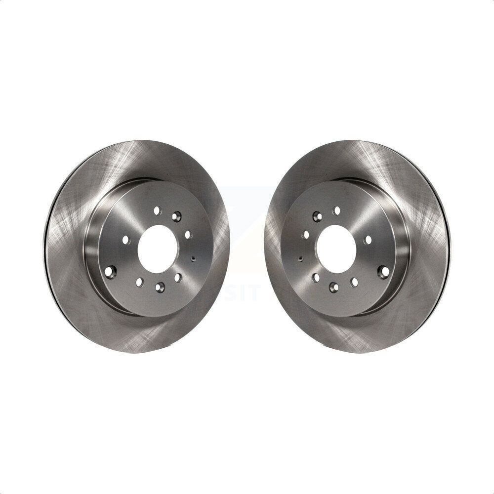 Rear Disc Brake Rotors Pair For 2007-2015 Mazda CX-9 K8-100863