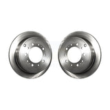 Rear Disc Brake Rotors Pair For Toyota Tundra Sequoia Lexus LX570 Land Cruiser K8-100864