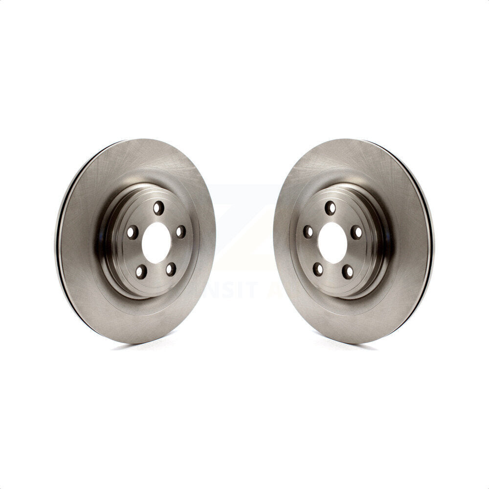 Rear Disc Brake Rotors Pair For Jaguar XF XJ S-Type XK XKR XJ8 Vanden Plas XJR Super V8 XKR-S K8-100879