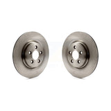 Rear Disc Brake Rotors Pair For Jaguar XF XJ S-Type XK XKR XJ8 Vanden Plas XJR Super V8 XKR-S K8-100879