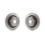 Rear Disc Brake Rotors Pair For INFINITI G37 Nissan 370Z Q60 Z K8-100882